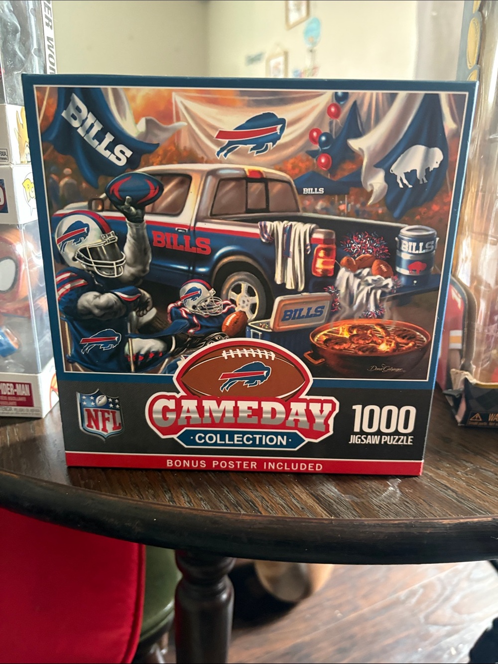 NFL Buffalo Bills Gameday Puzzle - Blue, Red, White